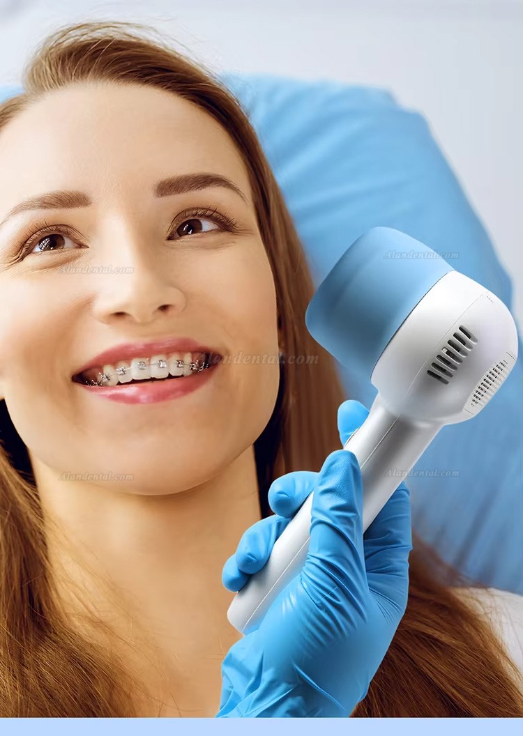 LED Bleaching Accelerator Device Dental Cold Light Lamp (Blue + Yellow + Purple + Red Light)